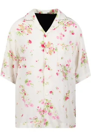 Nº21 Shirts, female, , XS, Floral Pattern Shirt, Short Sleeves