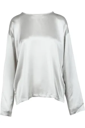 Fabiana Filippi Blouses, female, , S, Silk Blouse with Unique Style