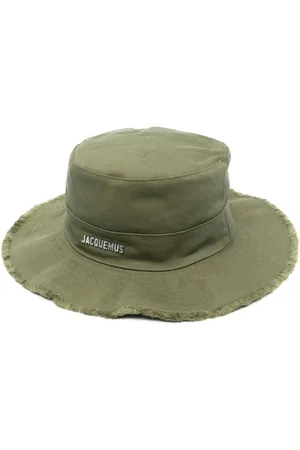 Jacquemus Hats, male, , 62 CM, Khaki Artichoke Bucket Hat