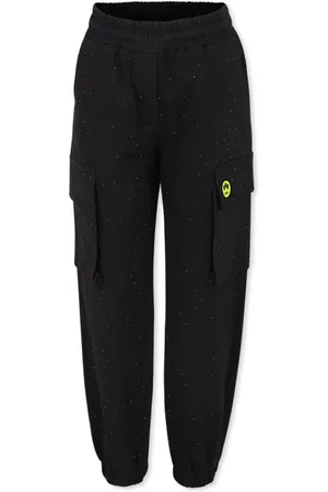 BARROW Casual Trousers with Rhinestones