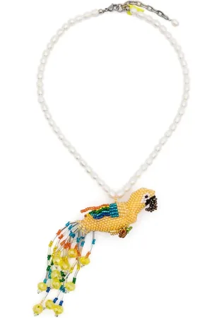 FORTE FORTE Necklaces, female, , ONE SIZE, Animal Pendant Beaded Necklace