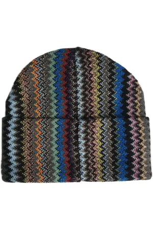 Missoni Geometric Wool Blend Beanie