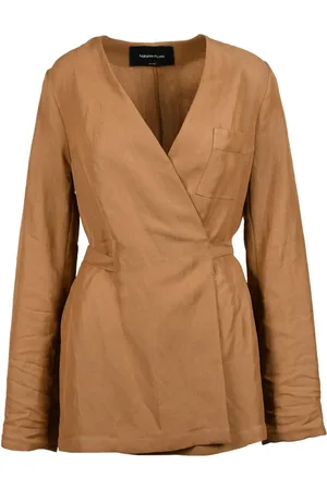 Fabiana Filippi Short Dresses, female, , S, Wrap Jacket with Tie Closure
