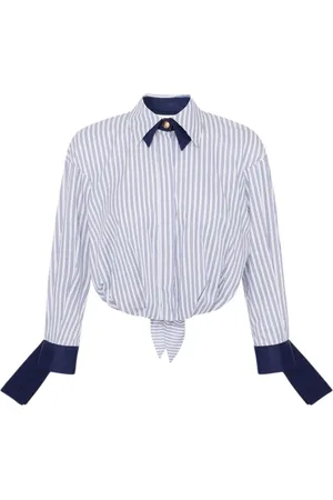Elisabetta Franchi Embroidered Logo Shirt Regular Fit