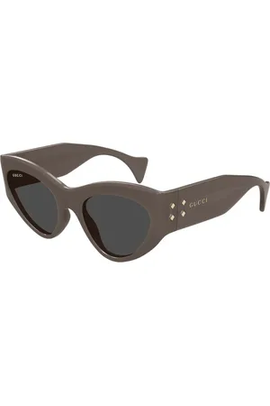 Gucci Sunglasses, unisex, , 54 MM, Stylish Sunglasses with Grey Lenses