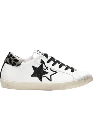 2STAR Leather Trainers Elegant Comfort