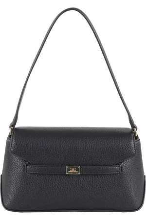 Elisabetta Franchi Shoulder Bags, female, , ONE SIZE, Eco-leather Handbag with Flap Closure
