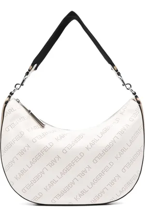 Karl Lagerfeld Perforated Logo Shoulder Bag