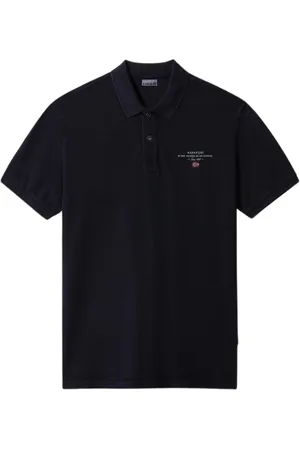 Napapijri Polo Shirts, male, , L, Short Sleeve Cotton Polo Shirt
