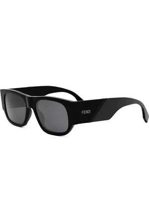 Fendi Sunglasses, unisex, , 54 MM, Bold Round Sunglasses in