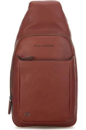 Piquadro Cross Body Bags, male, , ONE SIZE, Leather Shoulder Bag Men