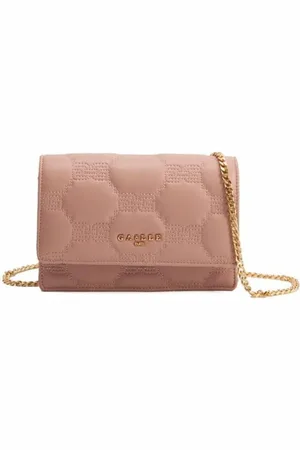 GAËLLE Smooth Lock Shoulder Bag