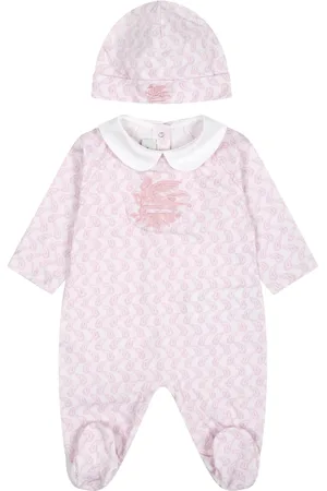 Etro Sets, unisex, , 1 M, Paisley Rompers and Hat Set