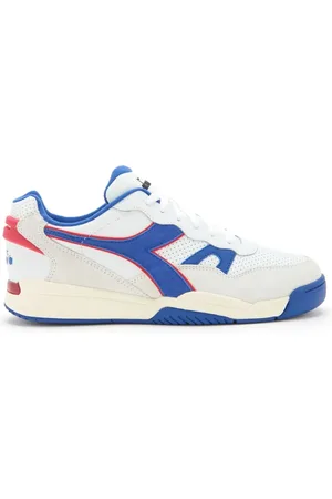 Diadora Sneakers, male, , 11 UK, Blue Nylon Basketball Trainers