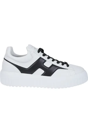 Hogan Sneakers, male, , 8 1/2 UK, Stripes Leather Trainers