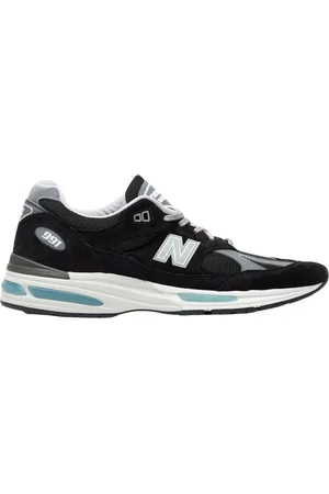 New Balance Sneakers, male, , 9 UK, Panel Construction Trainers with Logo Embroidery