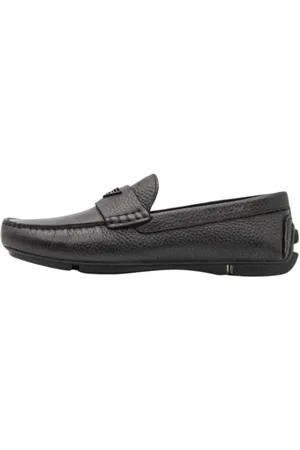 Emporio Armani Loafers, male, , 7 UK, Stylish Moccasin Shoes for Men