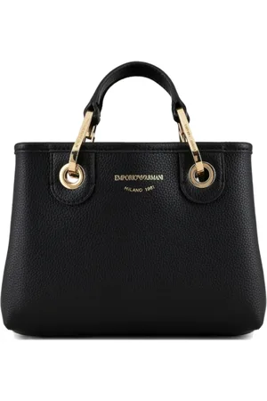 Emporio Armani Handbags, female, , ONE SIZE, Deer Print Mini Handbag with Adjustable Strap