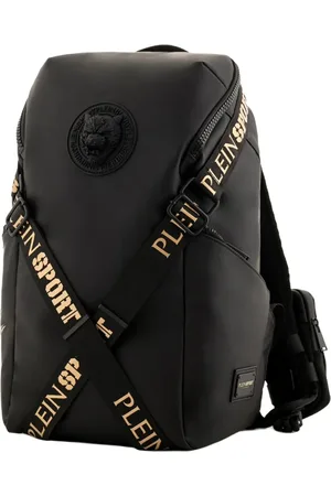 Philipp Plein Alpha Oro Backpack with Smartphone Pocket