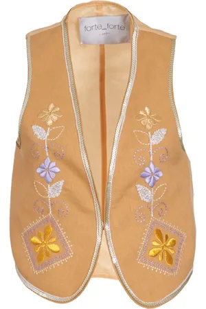 FORTE FORTE Embroidered Gilet Jackets
