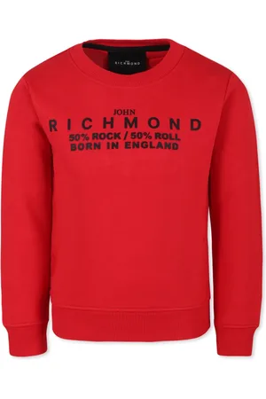 John Richmond Sweatshirts, unisex, , 5 Y, Cotton Blend Sweatshirt with Logo