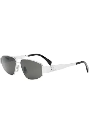 Céline Sunglasses, unisex, , 57 MM, Stylish Sunglasses with Silver Frame