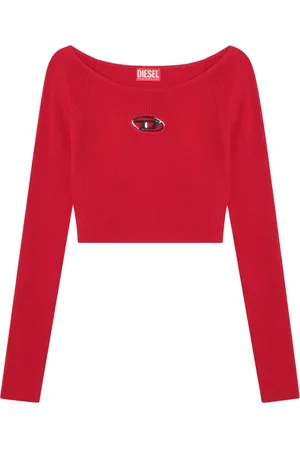 Diesel Round-neck Knitwear, female, , S, Boat Neck Top