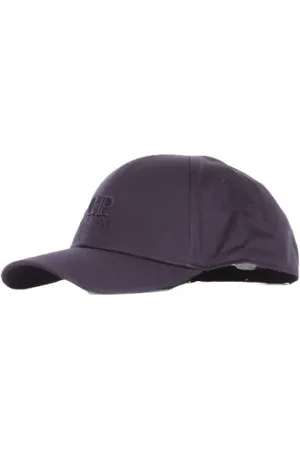 C.P. Company Logo Front Buckle Cotton Hat