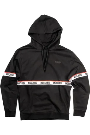 Moschino Logo Banda All Over Cotton Fleece