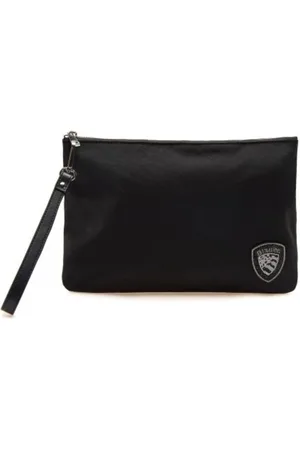 Blauer Flow Clutch Handbag Synthetic Fabric Solid Color