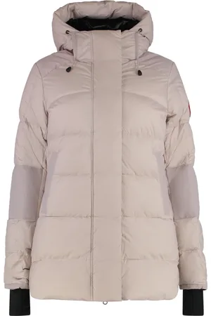 Canada Goose Down Jackets, female, , L, Short Down Jacket with Hood