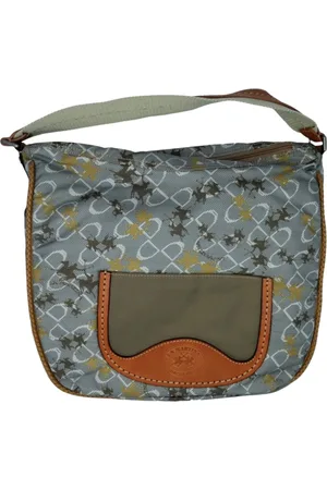 La Martina Fantasy Print Shoulder Bag Woman Grey