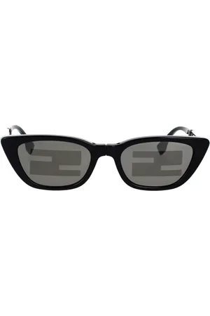 Fendi Sunglasses, female, , 53 MM, Cat-eye sunglasses with grey lenses