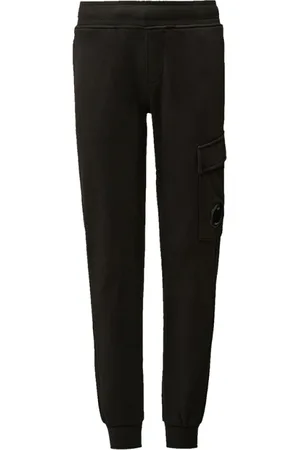 C.P. Company Kids Diagonal Fleece Lens Joggers