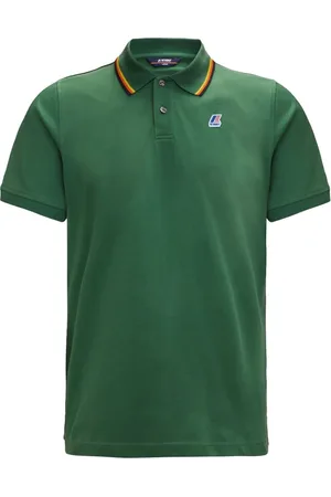 K-Way Polo Shirts, male, , S, Stripes Slim Fit Short Sleeve Polo