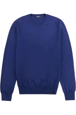 FAY Round-neck Knitwear, male, , M, Crew Neck Jumper