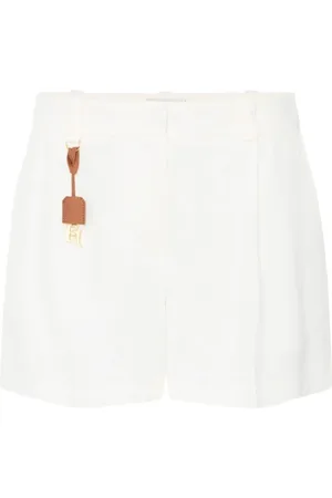 Elisabetta Franchi Short Shorts, female, , XS, Ivory Shorts for Women