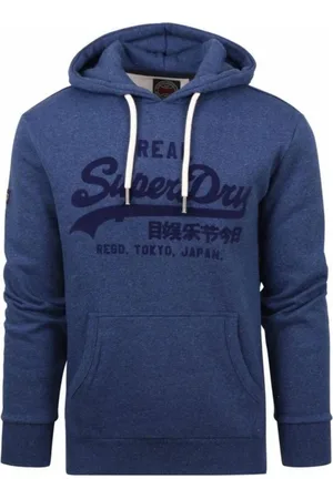 Superdry Hoodies, male, , XL, Vintage Hoodie with Soda Pop Logo