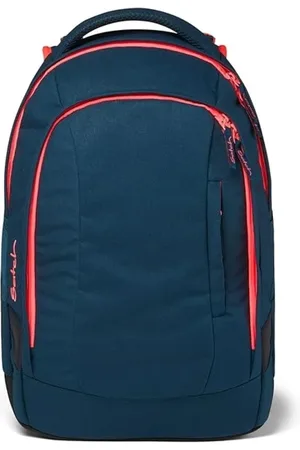 Satch Backpacks, unisex, , ONE SIZE, Trendy School Backpack Pink Phantom