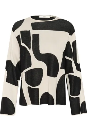 INWEAR Round-neck Knitwear, female, , M, Soft Blocks Knit Pullover