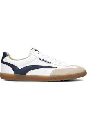Floris van Bommel Blue Low Top Trainers for Men