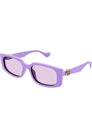 Gucci Sunglasses, female, , 55 MM, Minimalist Rectangular Sunglasses