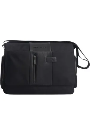 Piquadro Eco-friendly Messenger Bag Leather