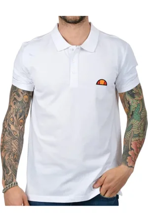 Ellesse Polo Shirts, male, , S, Cotton Polo Shirt with Logo Patch