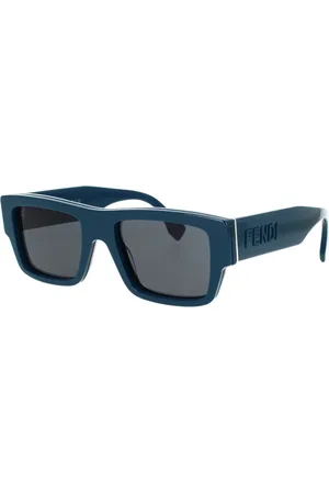 Fendi Sunglasses, unisex, , 53 MM, Rectangular Glamour Sunglasses Acetate