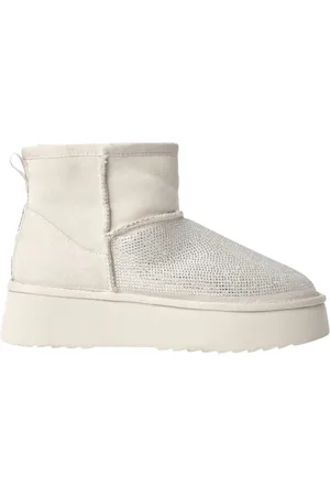 GAËLLE Winter Boots, female, , 5 UK, Fur Eskimo Boots with Rhinestones