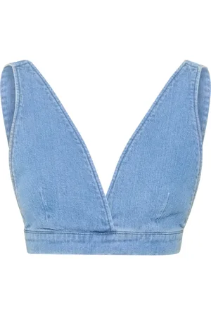 Gestuz Sleeveless Tops, female, , XL, Denim Sleeveless Top