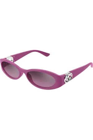 Gucci Sunglasses, unisex, , 54 MM, Vintage almond shape sunglasses Gg1660S