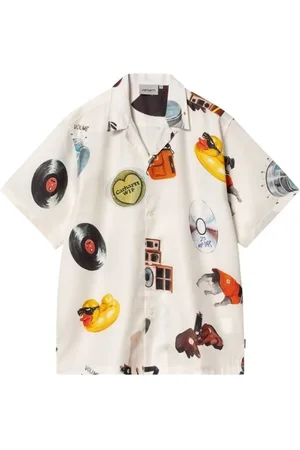 Carhartt Short Sleeve Shirts, male, , S, Jacob Rochester Shirt, Regular Fit