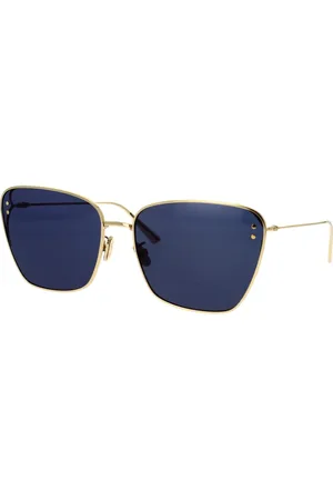 Dior Sunglasses, female, , 63 MM, Butterfly Style Sunglasses Blue Gradient